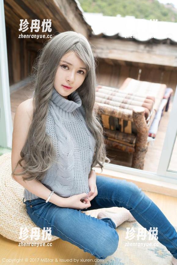 MiStar魅妍社 - 大奶昔Kyra的温柔是在原图中，别错过这免费的机会