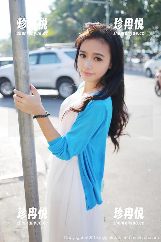 MyGirl美媛馆 - 这不是普通的牛仔，这款紧身在身！唐琪儿壁纸上演