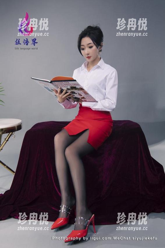 丽柜 - 佳怡最新黑白系列资源，你确定没有往脸上喷点什么特效吗？