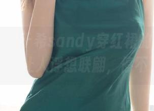 尤蜜荟 – 周于希sandy穿红裙的私房作品，隐约又让人浮想联翩，停不下来！